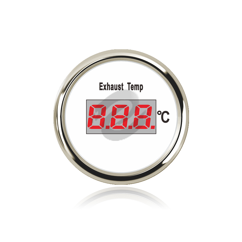 Medidor de temperatura de escape con pantalla digital de alta precisión de eosina